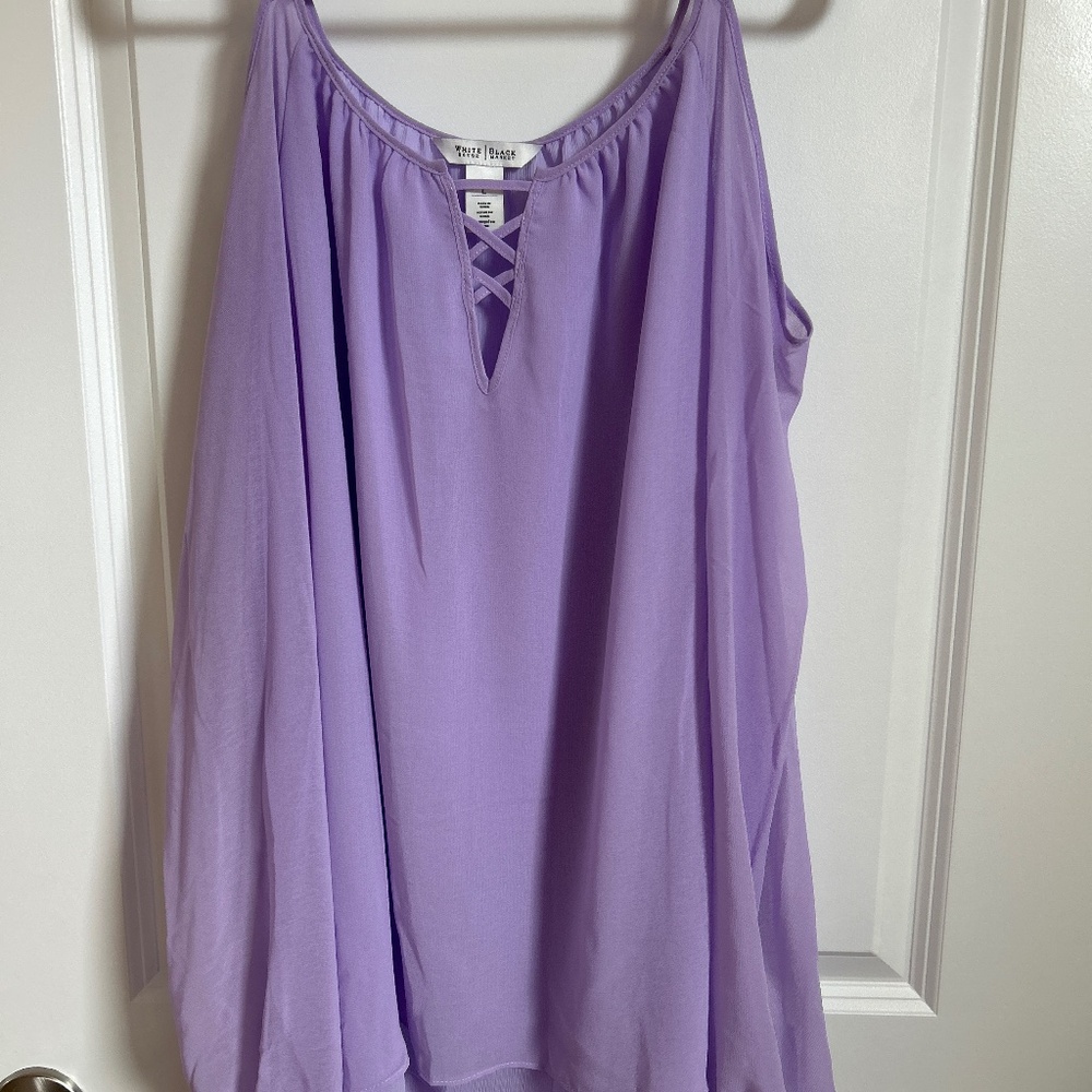 White House/black market blouse